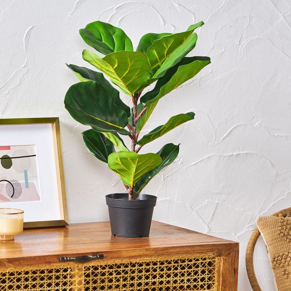 Gdf Studio Stilwell Artificial Fiddle-Leaf Fig Tree