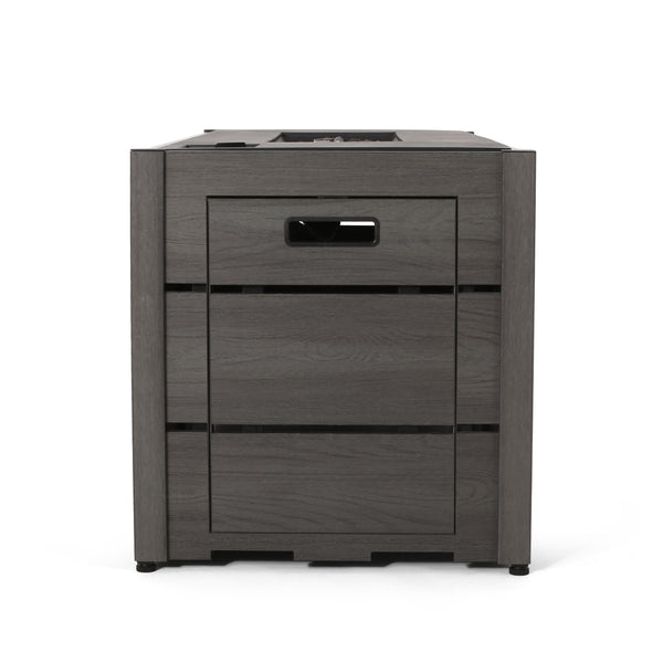 Gdf Studio Suches Archie Outdoor 40 000 BTU Rectangle Fire Pit