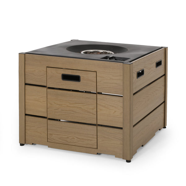 Gdf Studio Suches Archie Outdoor 40 000 BTU Square Fire Pit