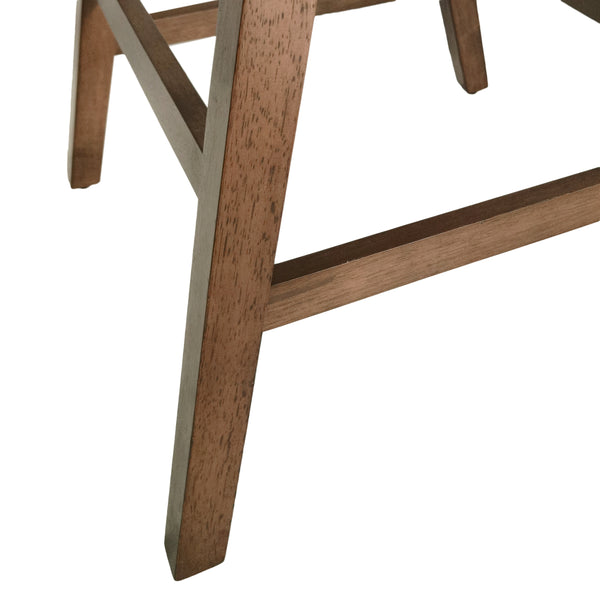 Gdf Studio Sunapee Mid Century Modern Fabric Upholstered Wood 25 Inch Counter Stools (Set Of 2)