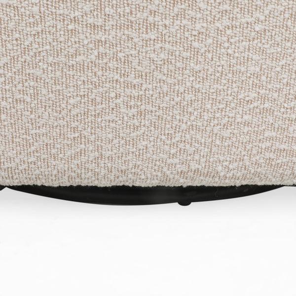 Gdf Studio Sydmor Contemporary Boucle Upholstered Swivel Club Chair