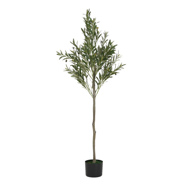 gdf studio Sylvar 66" Artificial Olive Tree with Pot