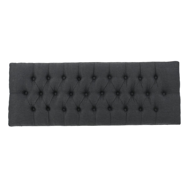 Gdf Studio Tassette Traditional Button Tufted Fabric Bench