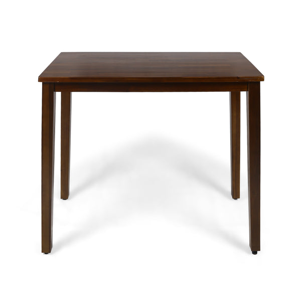 gdf studio Taylo Contemporary Acacia Wood Bar Height Table