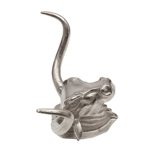 gdf studio Telfair Glynn Handcrafted Aluminum Bison Wall Decor