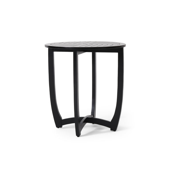 gdf studio Tendoy Indoor/Outdoor Rustic Acacia Wood Dining Table Black