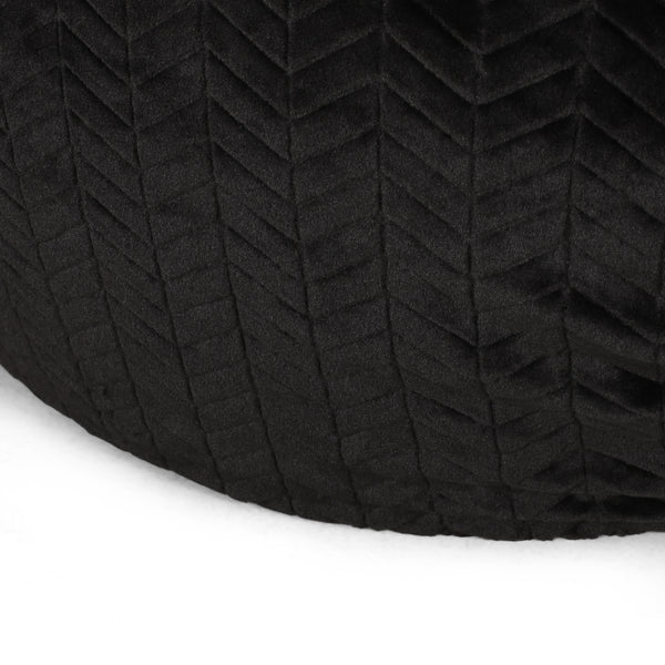 Gdf Studio Terrell Schley Modern Glam 5 Foot Short Faux Fur Bean Bag