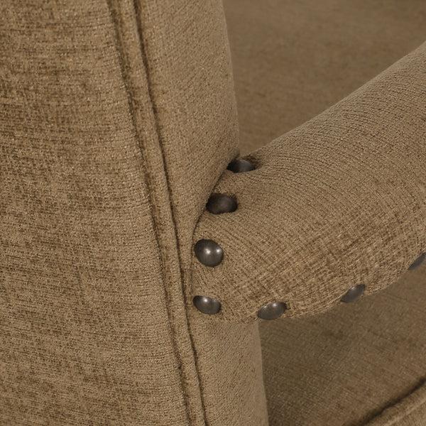 Gdf Studio Tim French Country Dining Arm Chair With Nailhead Trim Set Of 2