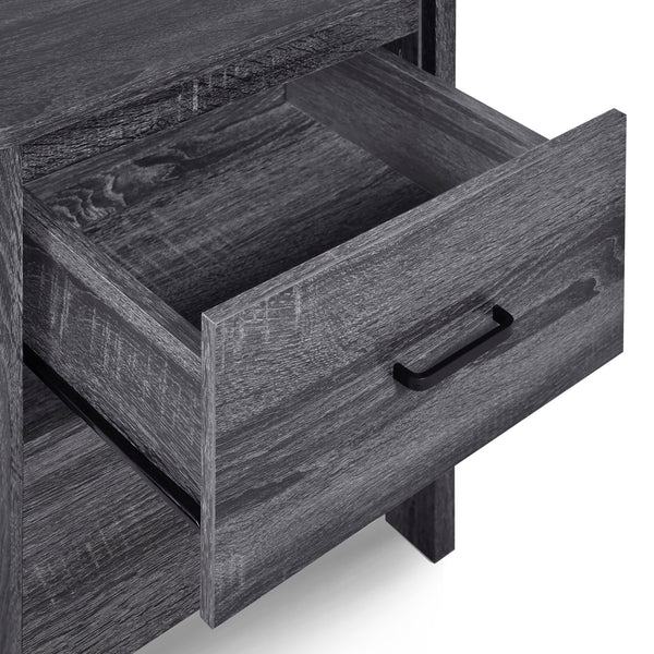 Gdf Studio Titeca Contemporary 2 Drawer Nightstands Set Of 2