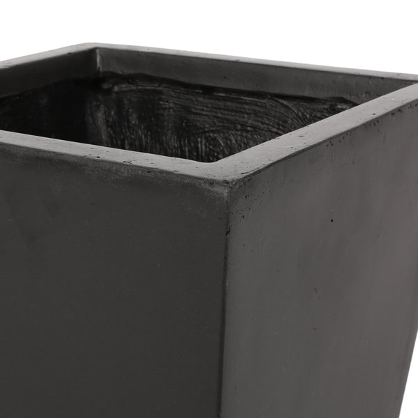 Gdf Studio Toland Outdoor Modern Cast Stone Planters (Set Of 2)