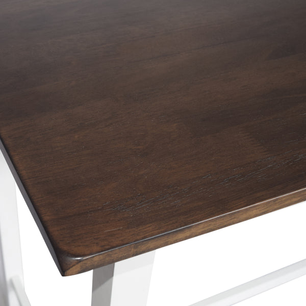 Gdf Studio Toluca Farmhouse 4 Seater Bar Dining Set