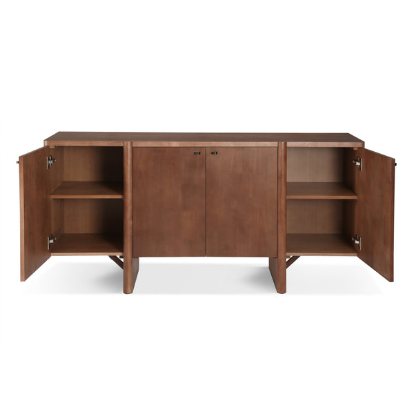 Gdf Studio Toral Modern Wooden Wide Storage Sideboard