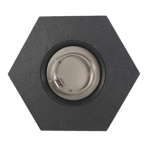Gdf Studio Troy Outdoor 40 000 BTU Lightweight Concrete Octagonal Fire Pit (No Tank Holder) Stone Finish
