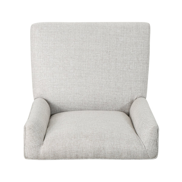 Gdf Studio Tucker Adjustable Seat Height Home Office Chair W/ Casters