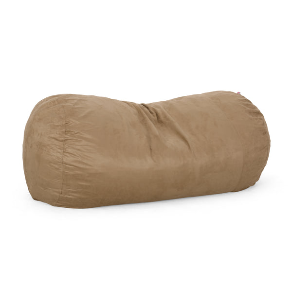 Gdf Studio Tucker Modern 8 Foot Microfiber Pastel Bean Bag