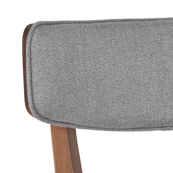 Gdf Studio Turat Mid-Century Walnut Finished Frame Dining Chairs (Set Of 2)