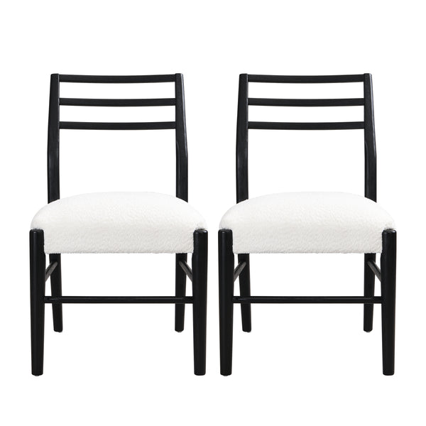 Gdf Studio Velluma Modern Simple Dining Chair Set Of 2