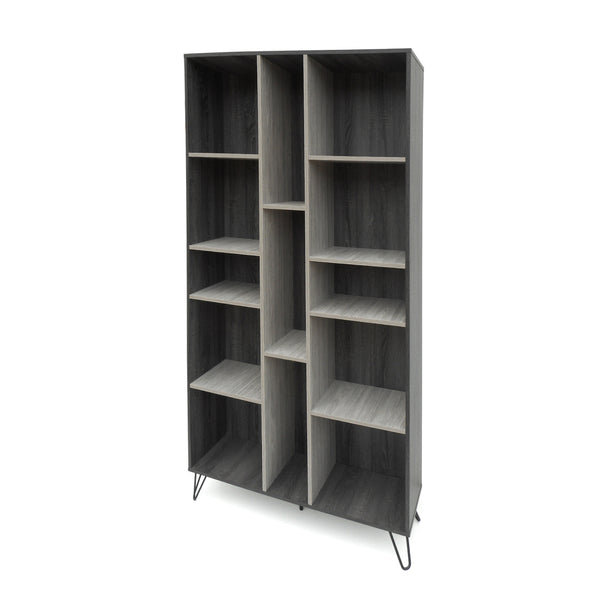 gdf studio Vivian Mid Century Modern Hairpin Legs Bookshelf