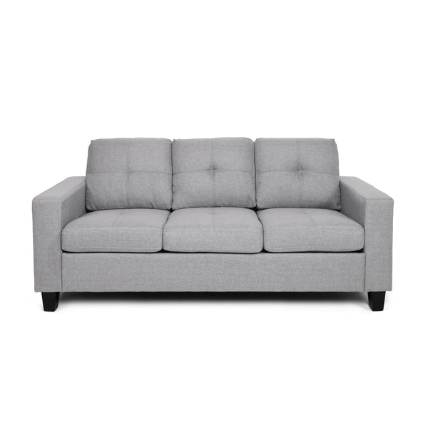 gdf studio Viviana Three Seater Sofa with Wood Legs