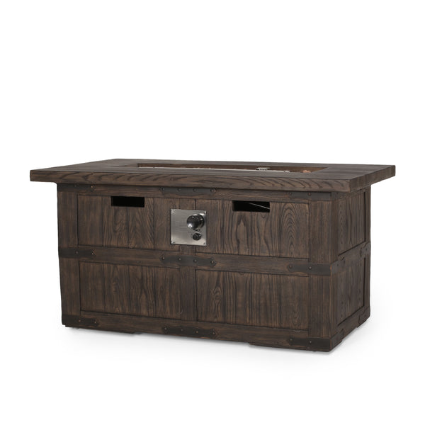 Gdf Studio Voll Outdoor 40 000 BTU Rectangle Fire Pit