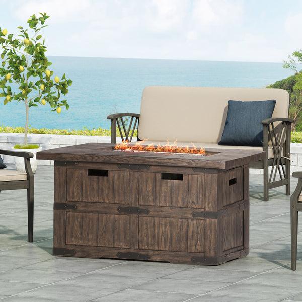 gdf studio Voll Outdoor 40 000 BTU Rectangle Fire Pit