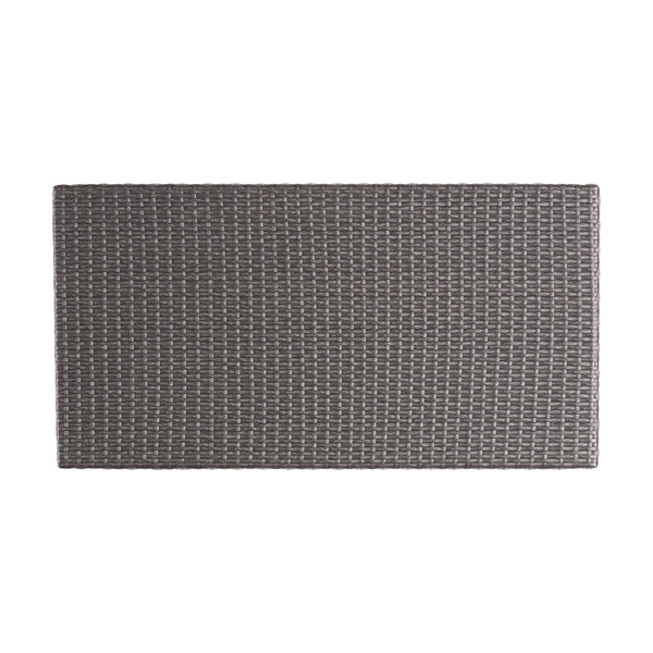 Gdf Studio Voyage Outdoor 8 Piece Gray Wicker Chat Set With Cushions
