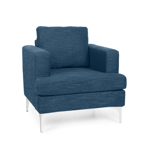 Gdf Studio Vue Modern Fabric Upholstered Club Chair