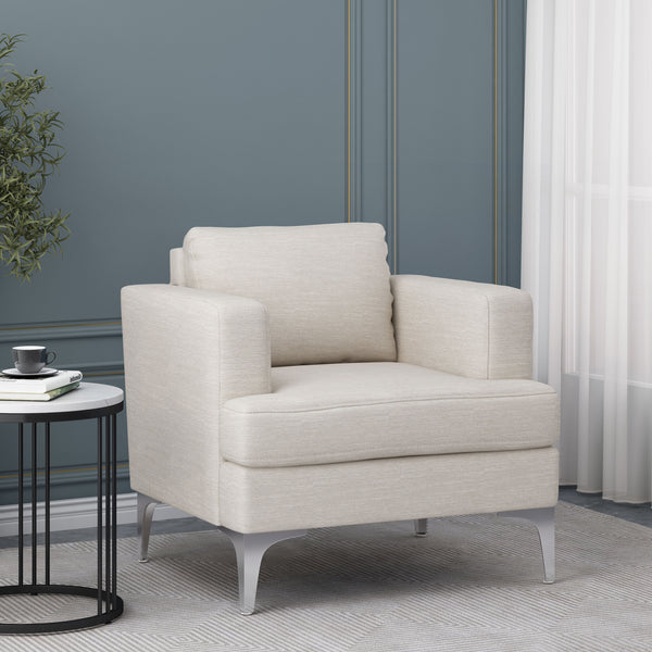 gdf studio Vue Modern Fabric Upholstered Club Chair