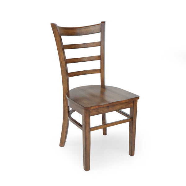 Gdf Studio Wagner Farmhouse Wooden Dining Chairs (Set Of 2)