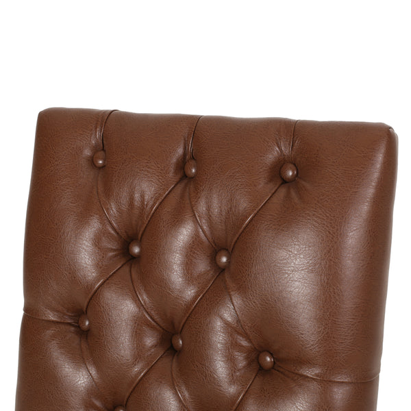 Gdf Studio Welby Contemporary Tufted Dining Chairs Set Of 2