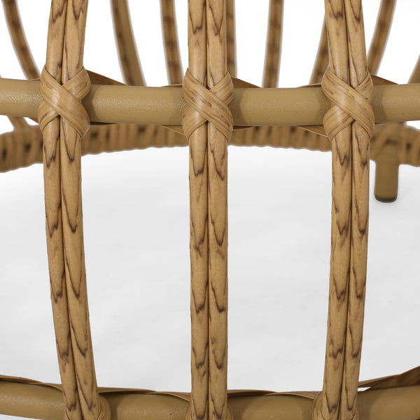 Gdf Studio Whitetail Outdoor Boho Wicker Coffee Table