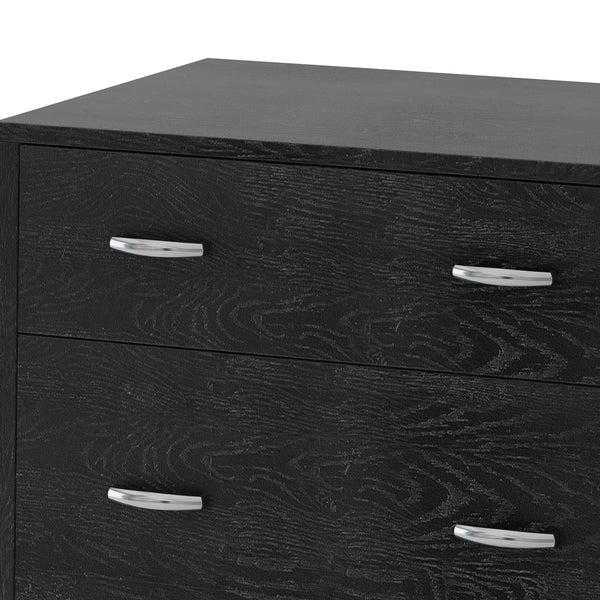 Gdf Studio Wilbur Mid Century Modern Wooden 4 Drawer Dresser