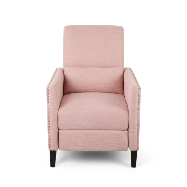 Gdf Studio Williamgsburg Contemporary Fabric Push Back Recliner