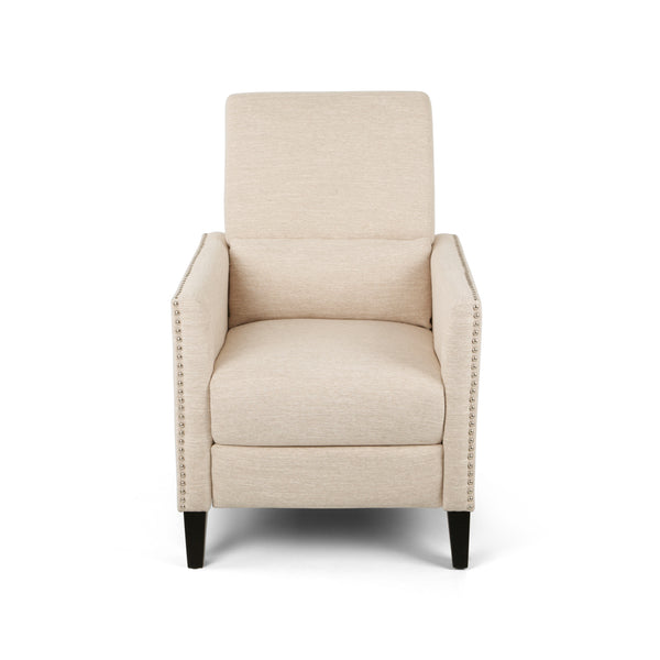 gdf studio Williamgsburg Contemporary Fabric Push Back Recliner