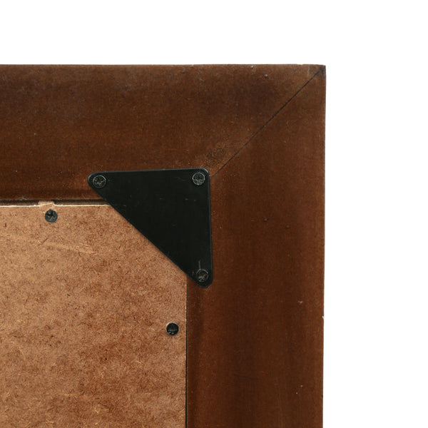 Gdf Studio Woodworth Boho Handcrafted Painted Full Length Standing Mirror Gray And White