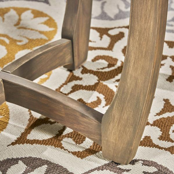 Gdf Studio Yakub Outdoor 2-Seater Acacia Wood Bistro Set