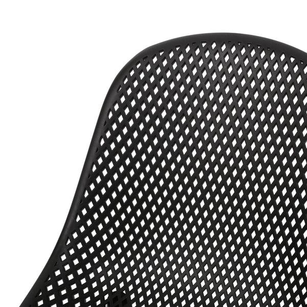 Gdf Studio Yazmeen Outdoor Modern Dining Chair (Set Of 4)