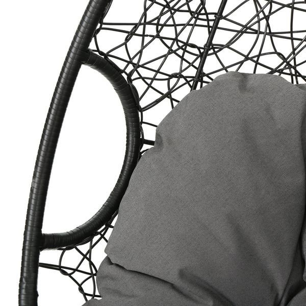 Gdf Studio Yosiyah Indoor/Outdoor Hanging Teardrop / Egg Chair (Stand Not Included)