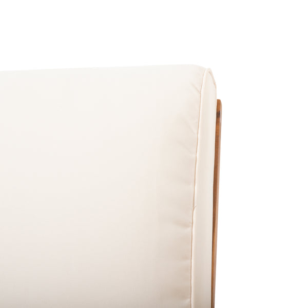 Gdf Studio Youssef Outdoor Acacia Wood Club Chairs With Cushions (Set Of 2)