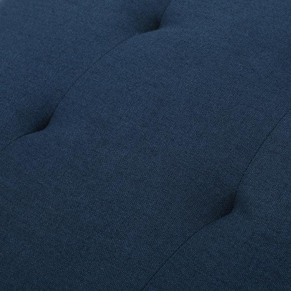 Gdf Studio Zahra Contemporary Tufted Fabric Ottoman