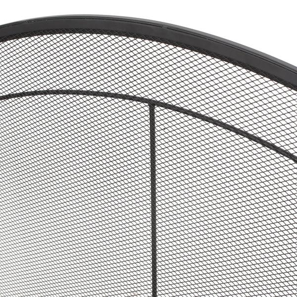 Gdf Studio Zooey Modern Iron Folding Fireplace Screen