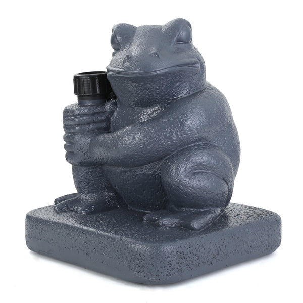 gdf studio Zues Outdoor 55lbs Green Frog Umbrella Base