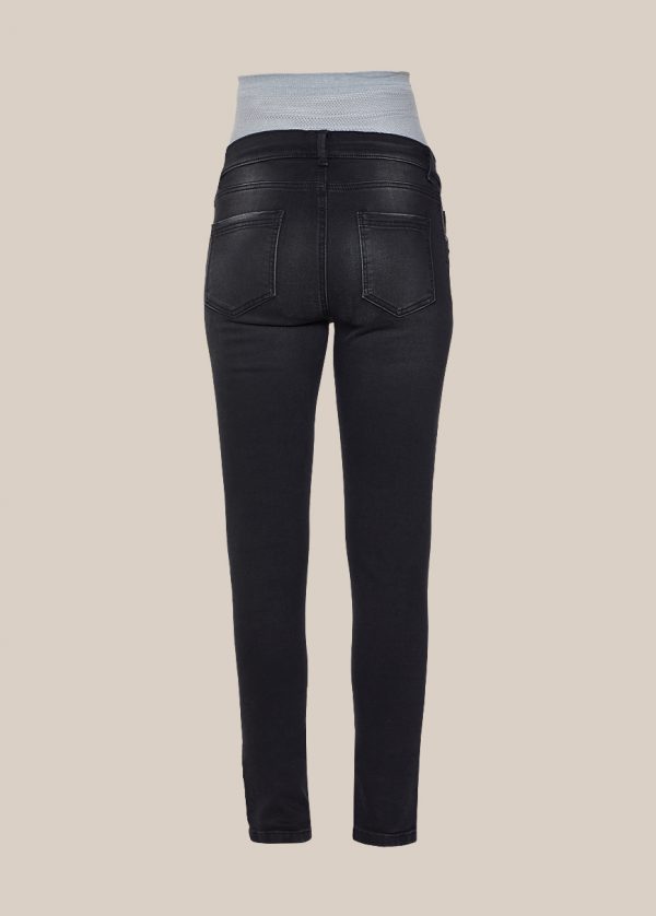 Gebe Maternity Jeans For Pregnancy Black (006)