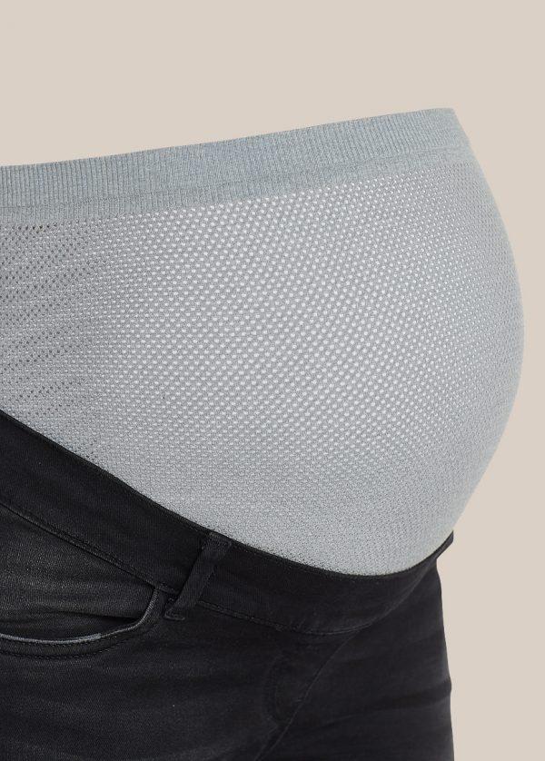 Gebe Maternity Jeans For Pregnancy Black (006)