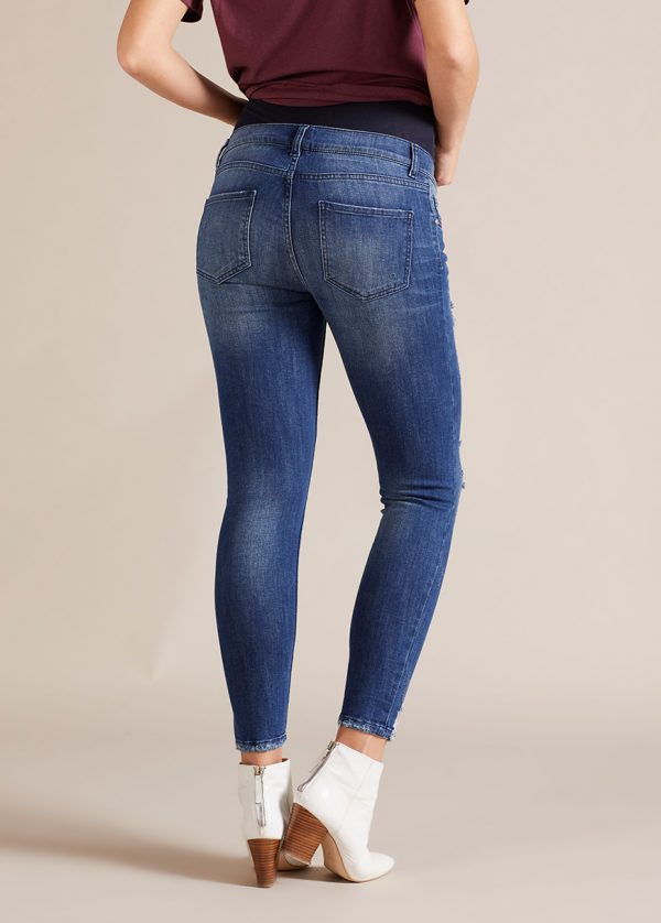Gebe Maternity Jeans For Pregnancy Dark Blue