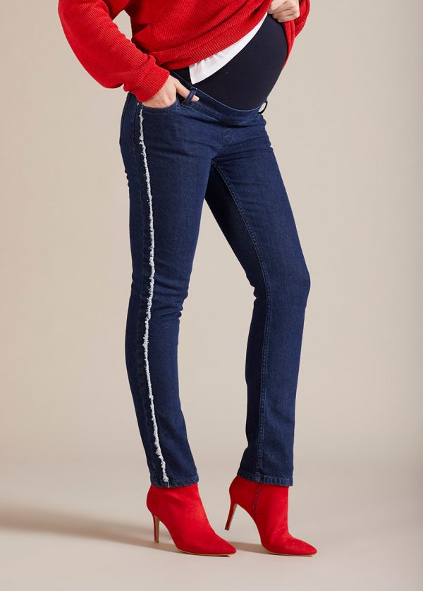 Gebe Maternity Jeans For Pregnancy Night Blue (B29)