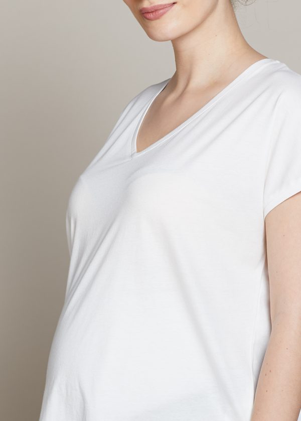 Gebe Maternity Organic T-shirt Sima Ecru (934)