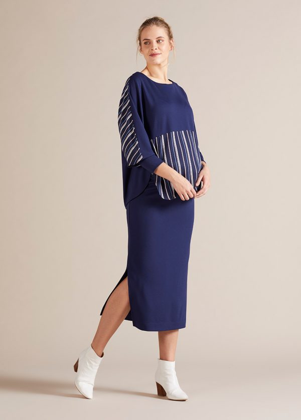 Gebe Maternity Skirt For Pregnancy Navy (A50)