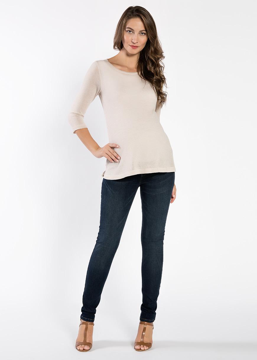 gebe maternity Slimfit Pants for Pregnancy Blue