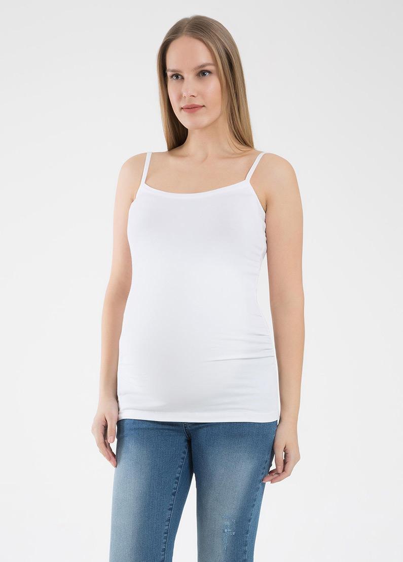 gebe maternity Tank Top Reko White (001)